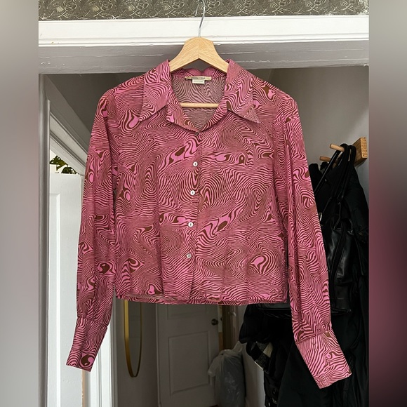 Paloma Wool Sonia Organic Cotton Blouse - S - Picture 2 of 4